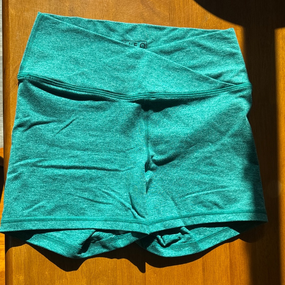 Fleo Turquoise Athletic Shorts